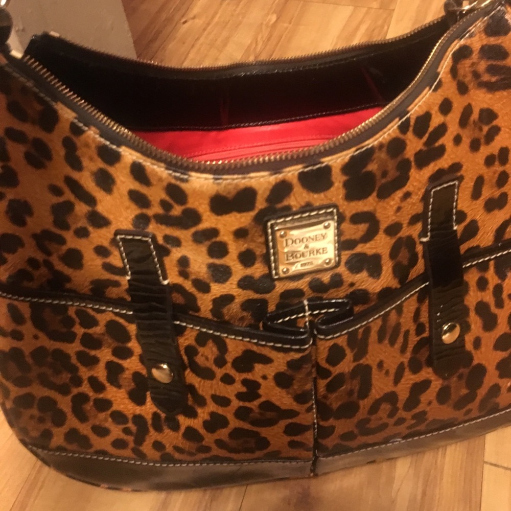 Unique vibrant Dooney & Bourke cheetah
